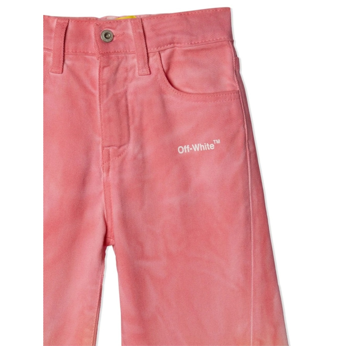 Helvetica faded wide leg trousers - Img 4