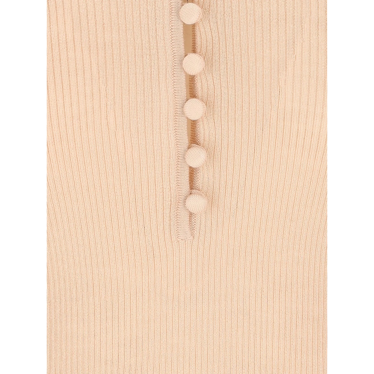 Henley ribbed button-front T-shirt - Img 3