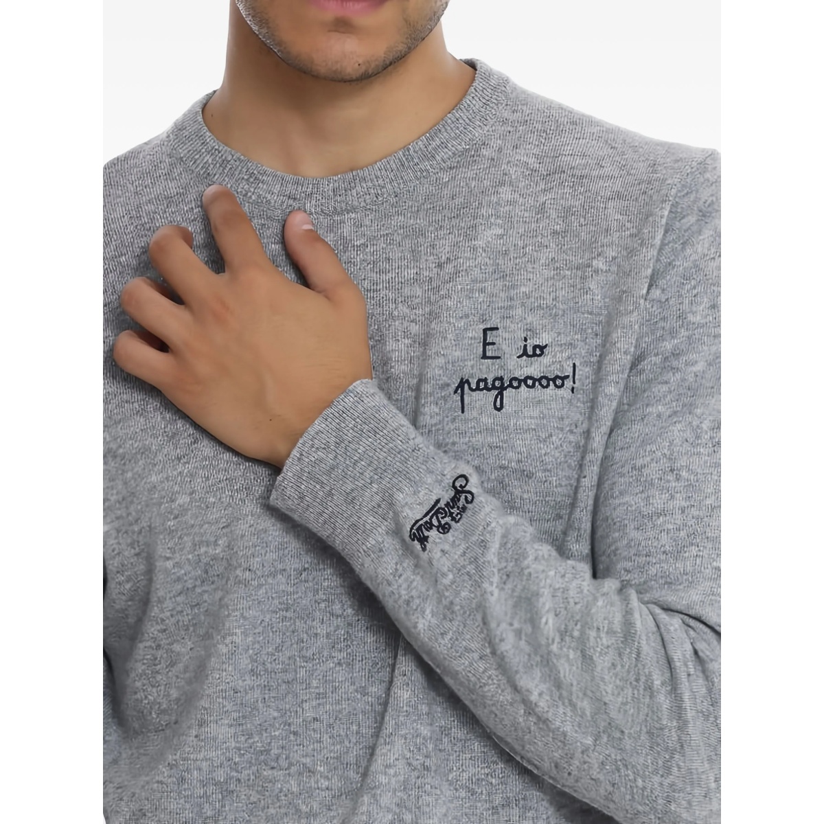 Heron embroidered sweatshirt - Img 5