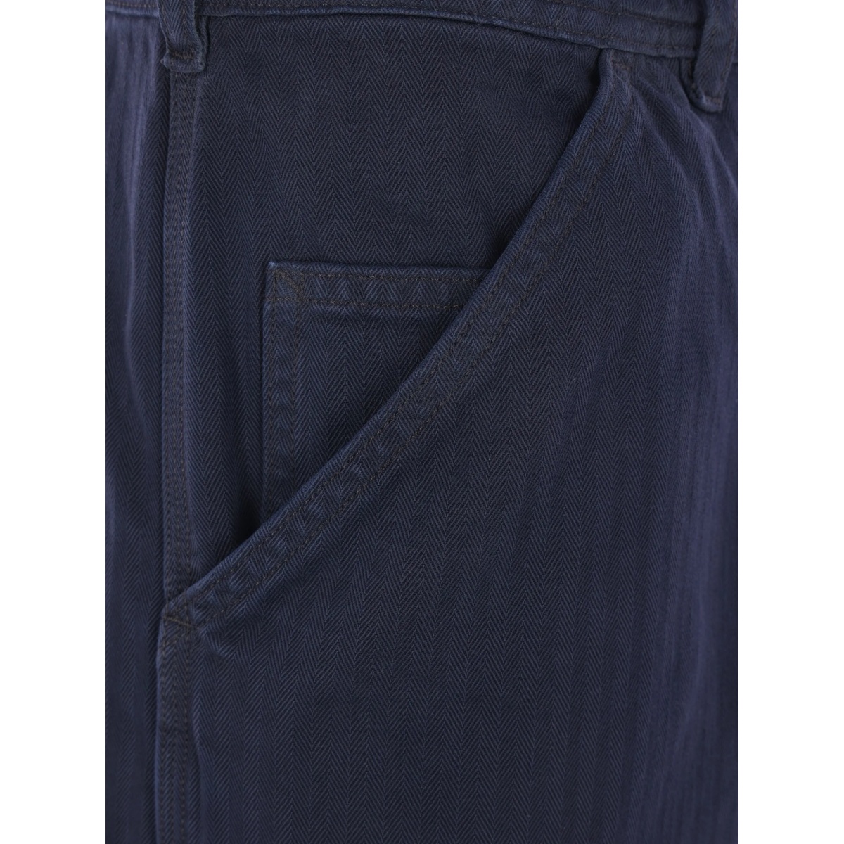 herringbone-pattern jeans - Img 4