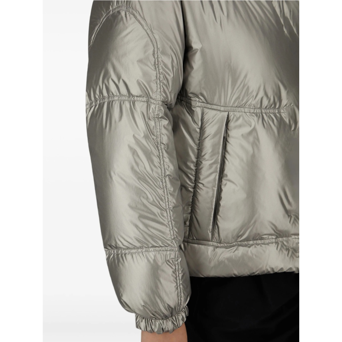 high-neck puffer jacket - Img 4