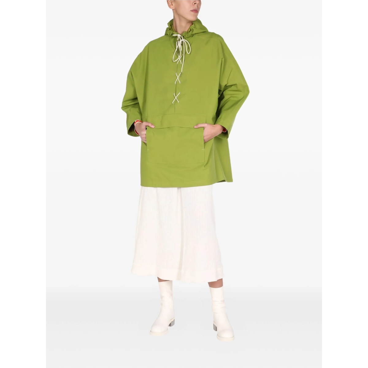 hooded drawstring jacket - Img 2