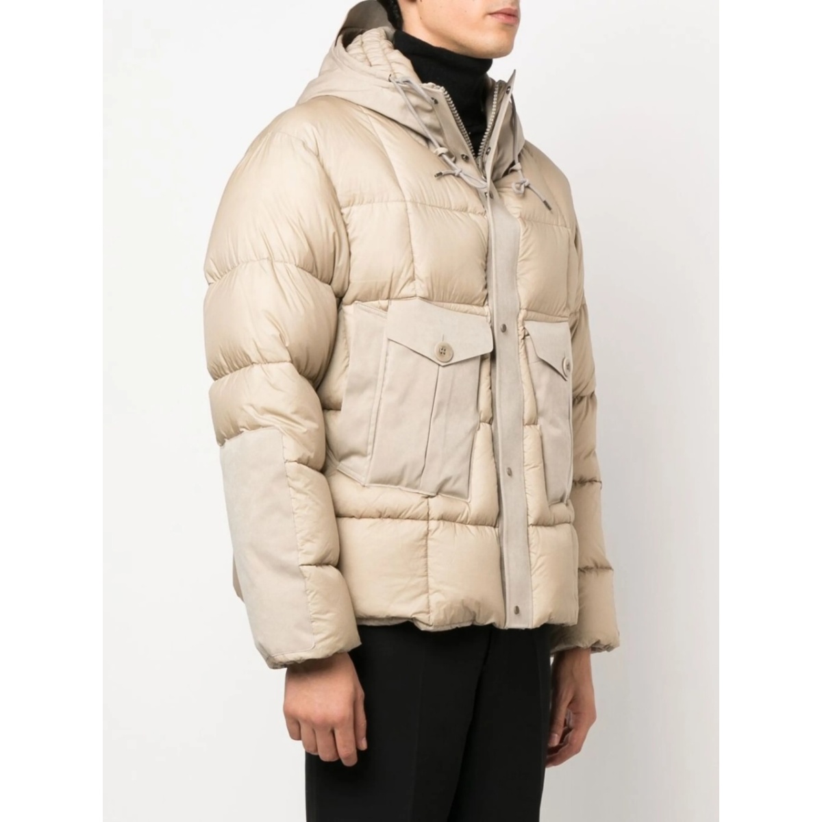 hooded padded jacket - Img 3