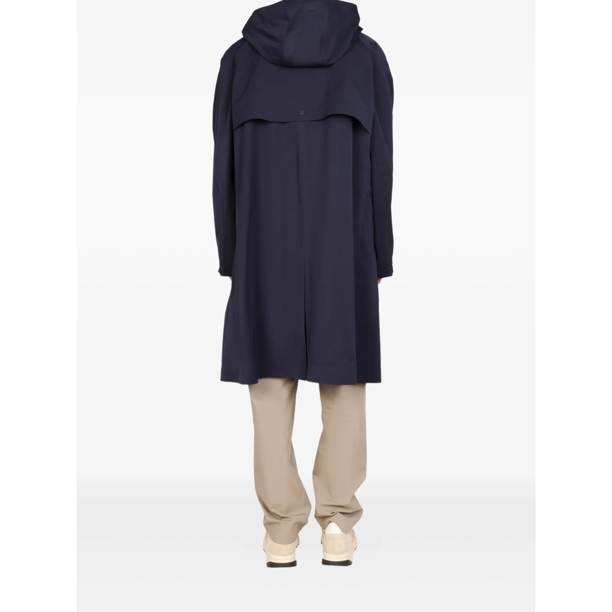hooded trench coat - Img 4