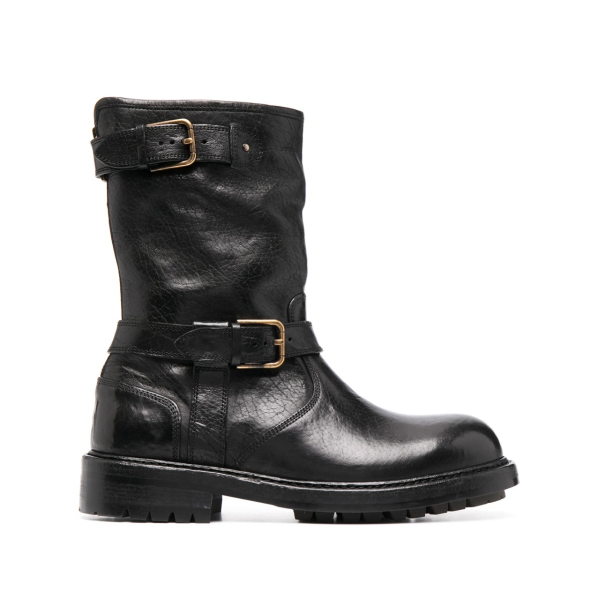 Horseride biker-style boots