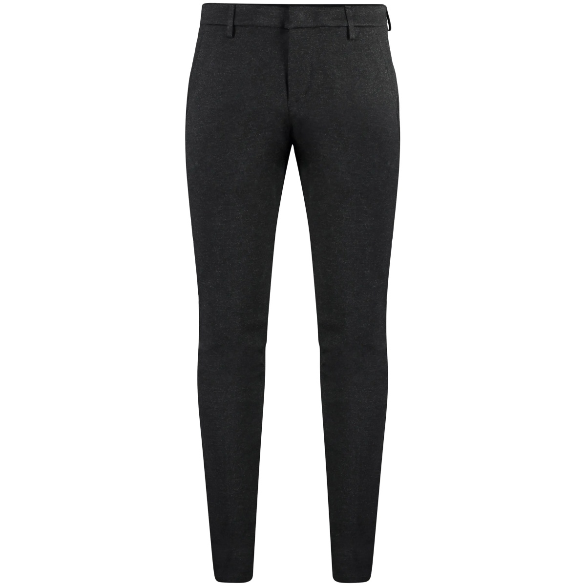 houndstooth-pattern chinos
