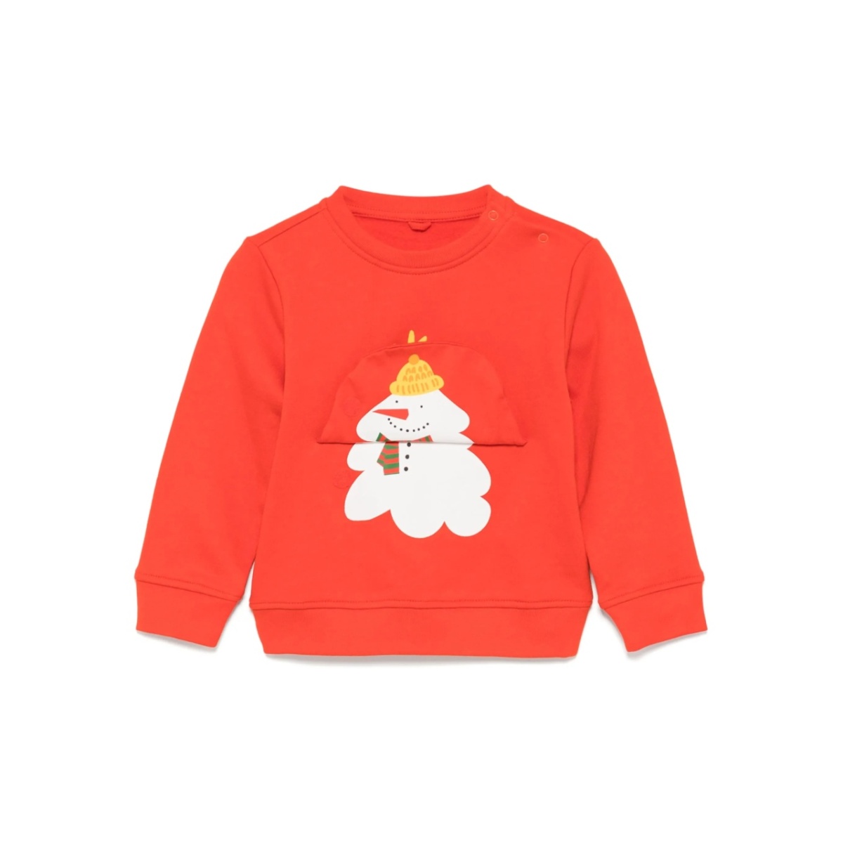 interchangeable-print sweatshirt