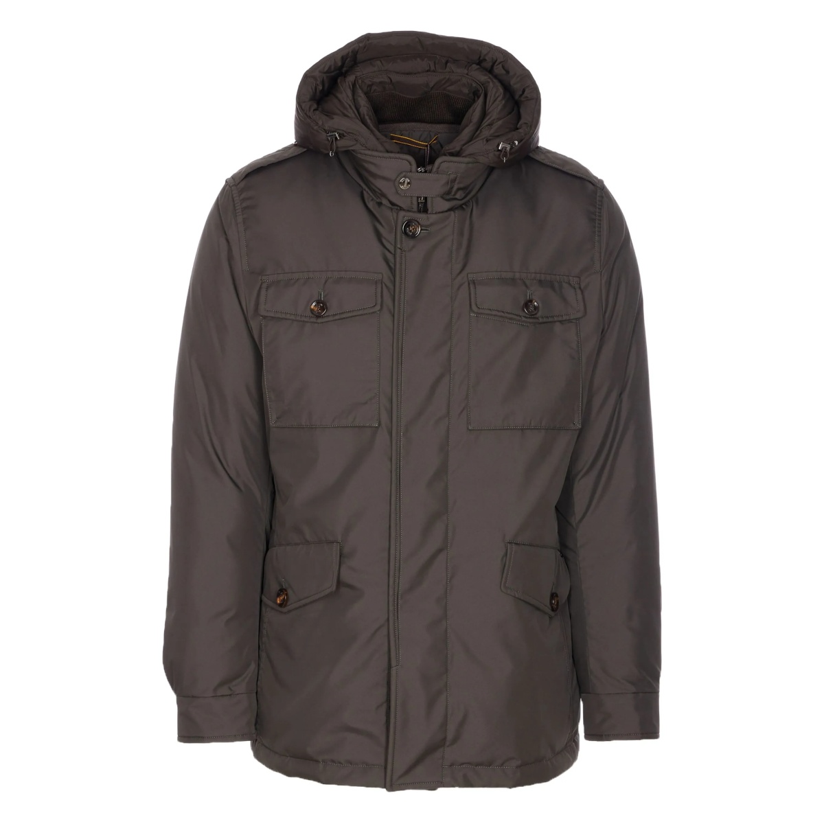 ISAC-LL hooded padded jacket