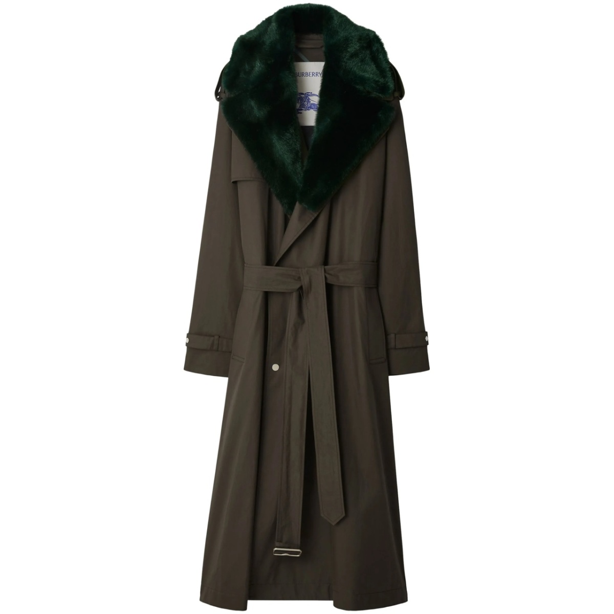 Kennington belted trench coat