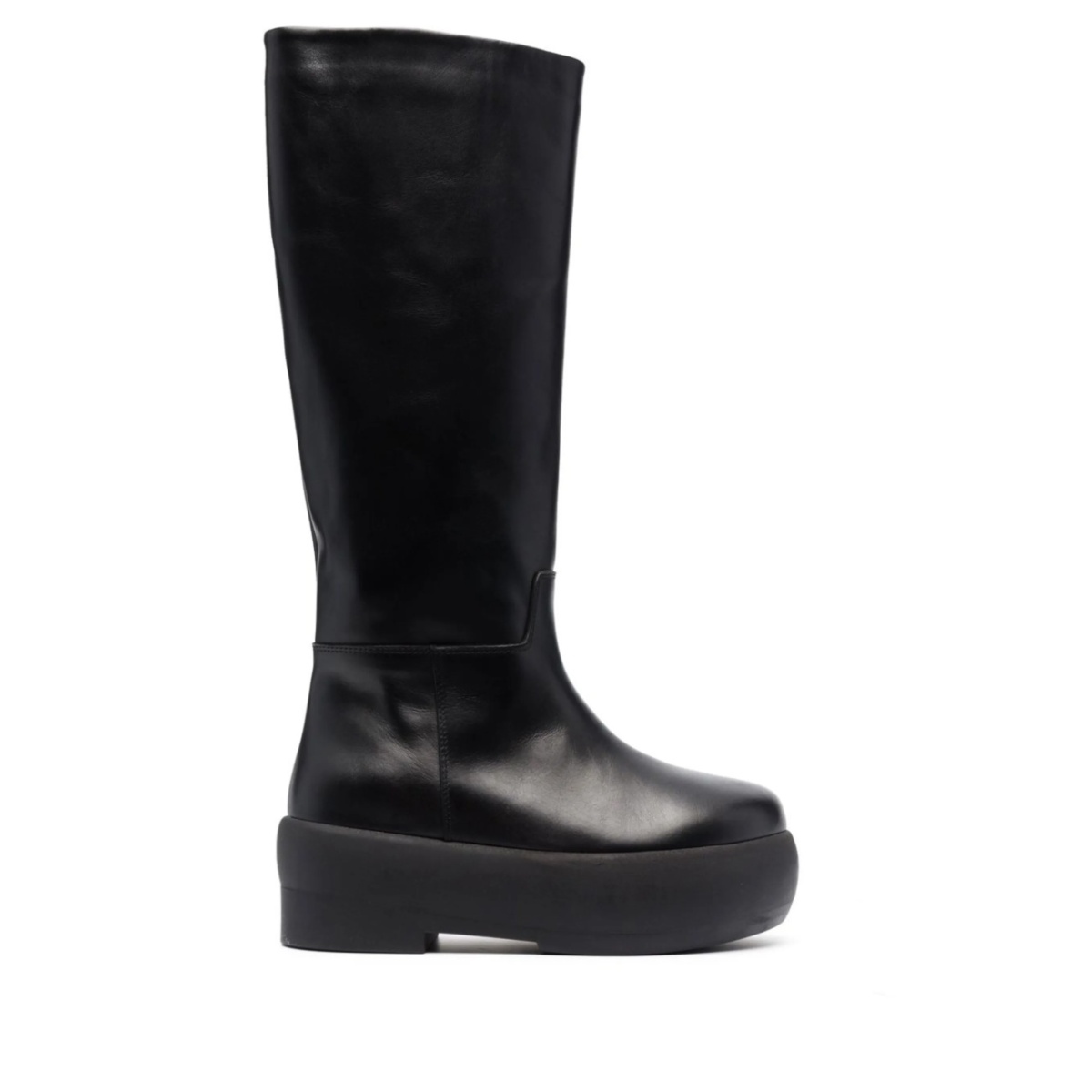 knee-length platform 70mm boots