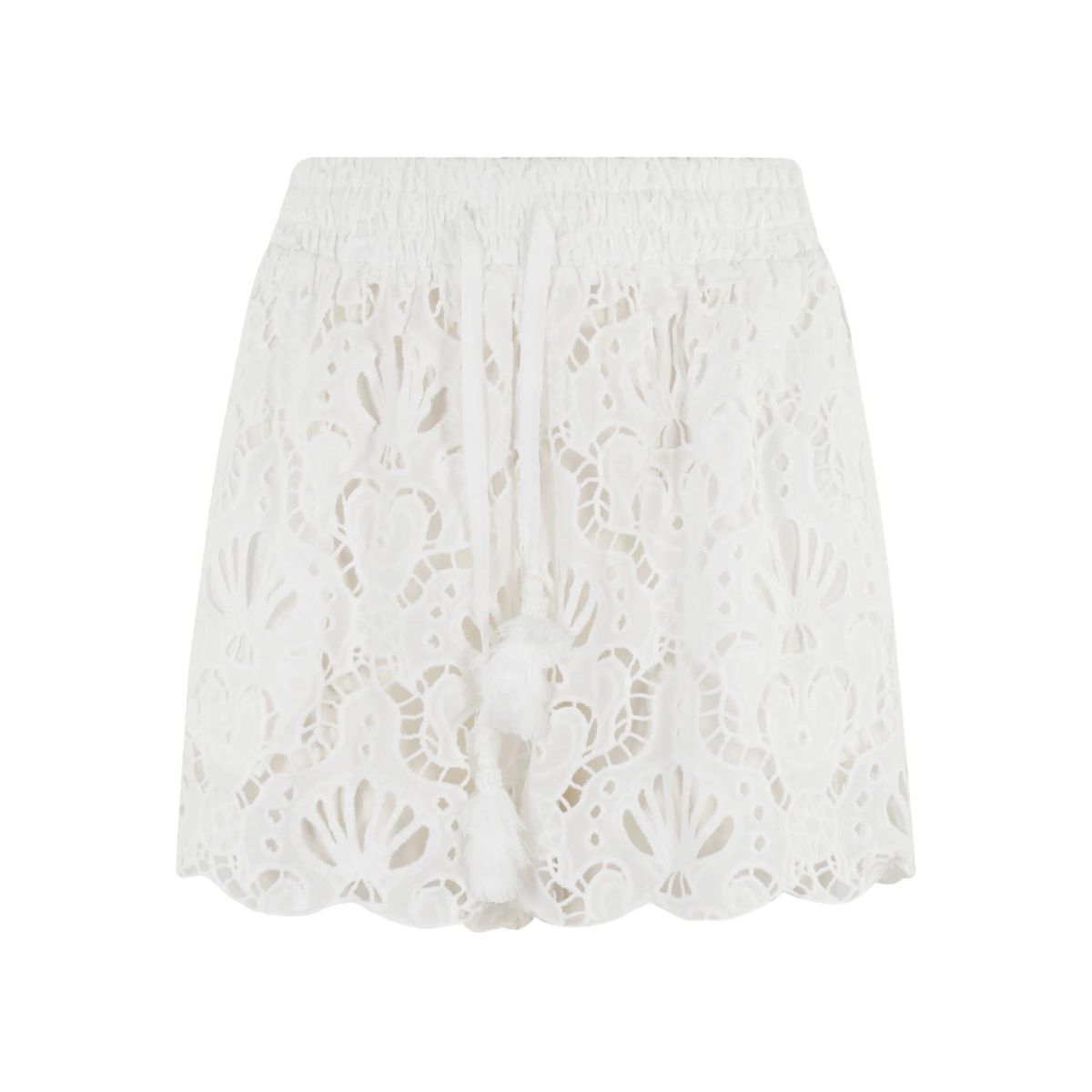 laced shorts