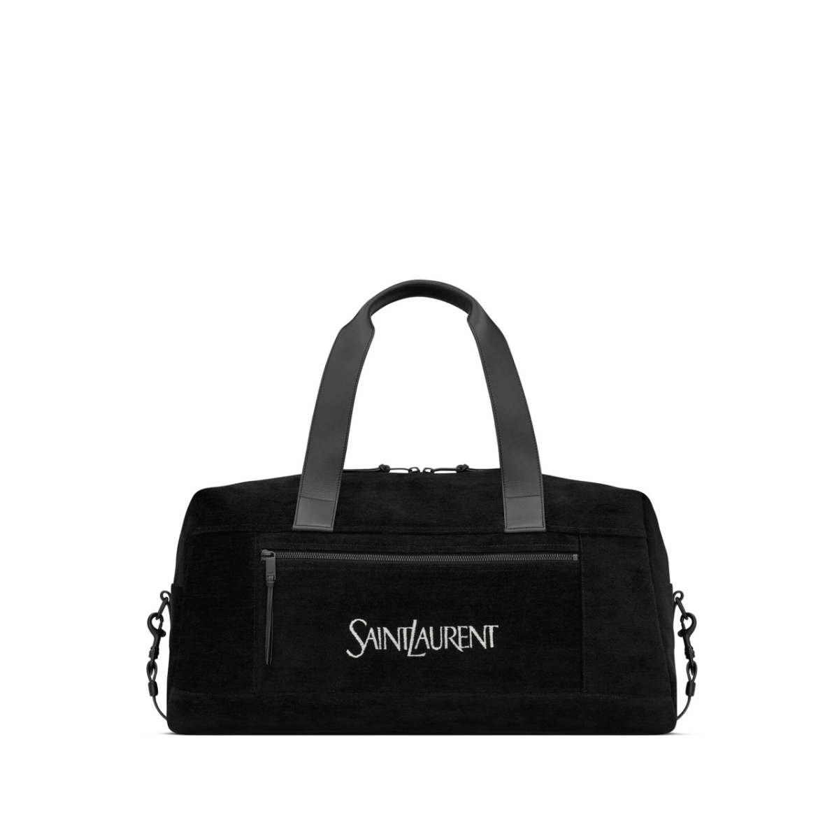 large logo-print duffle bag