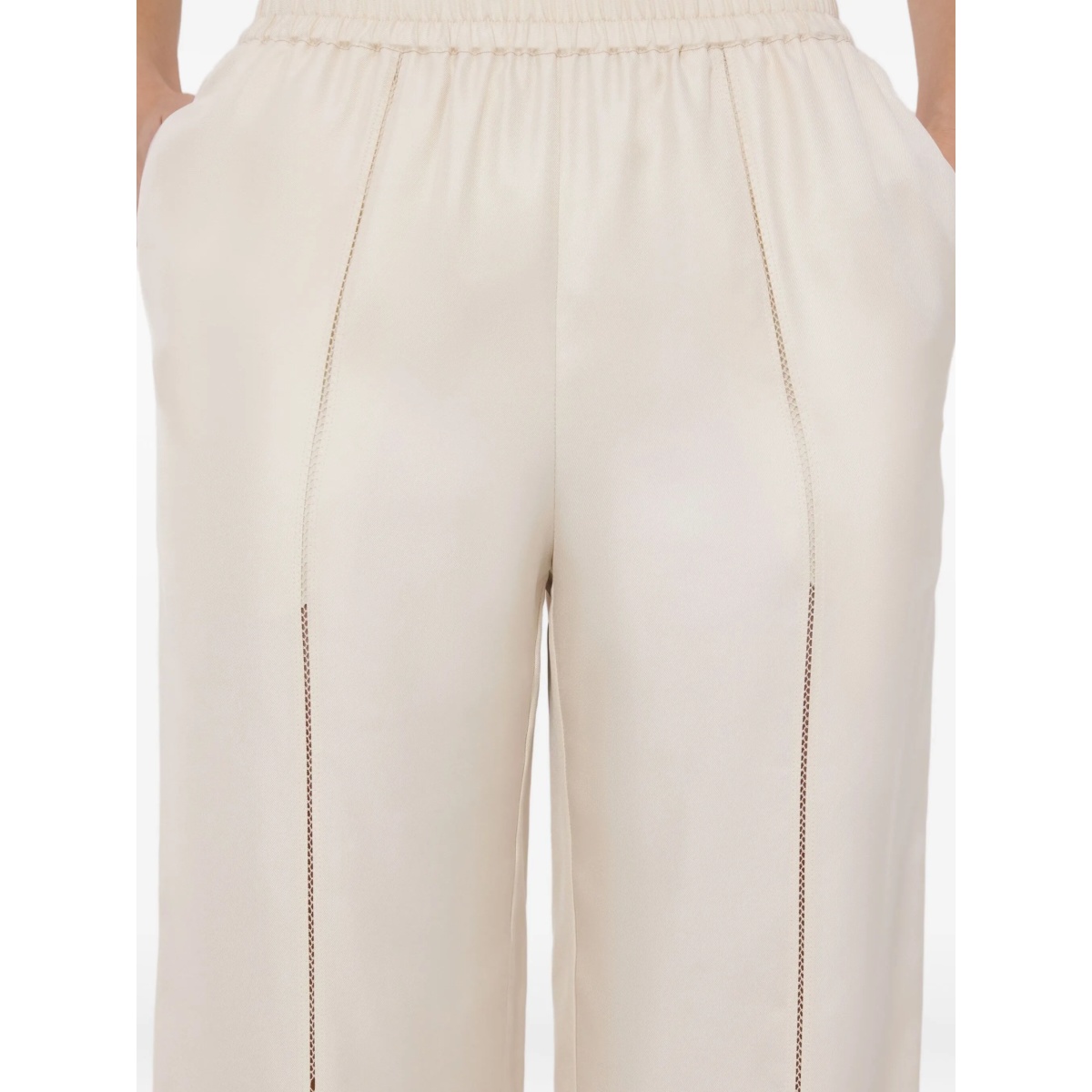LARS lace-stitch trousers - Img 5