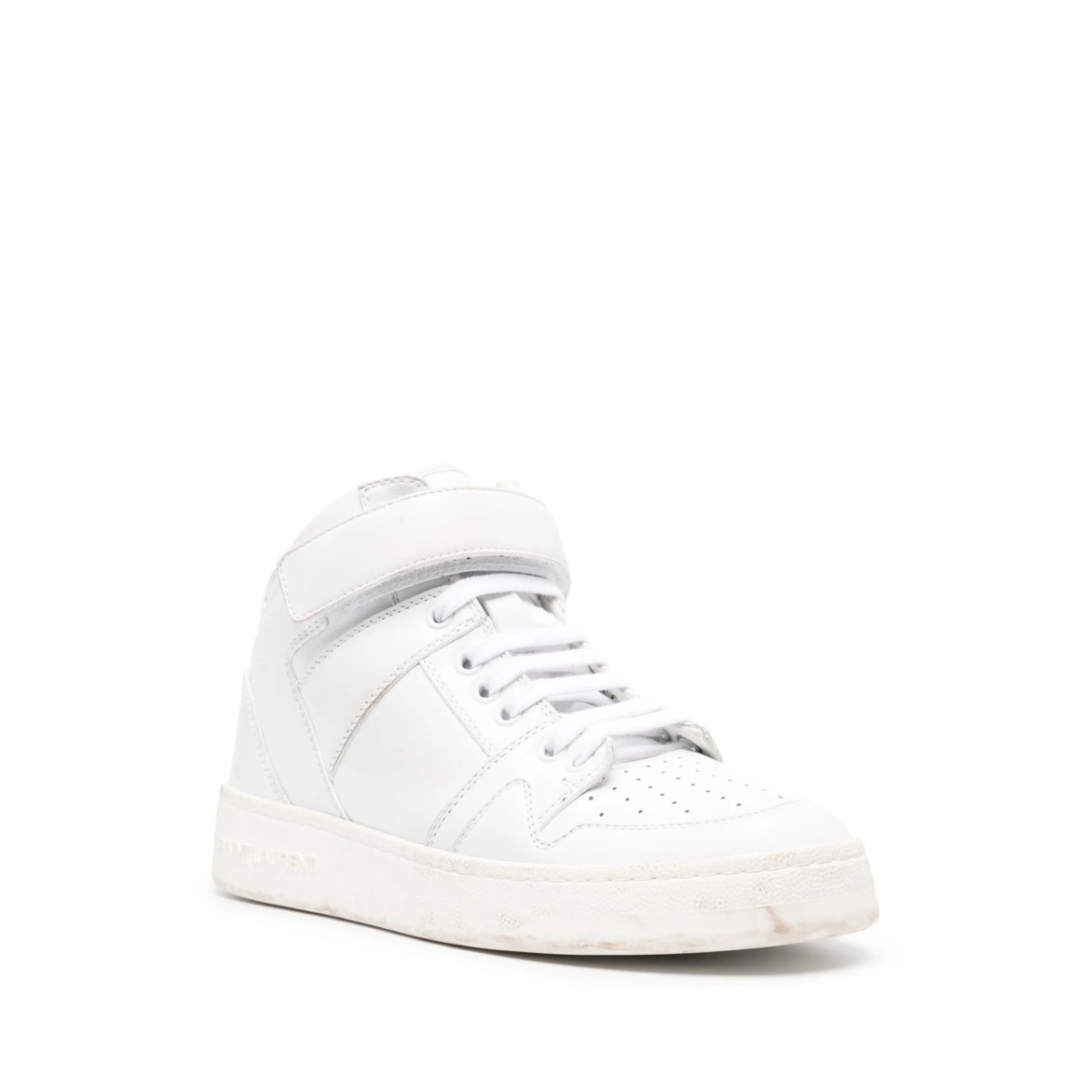 Lax distressed leather sneakers - Img 2