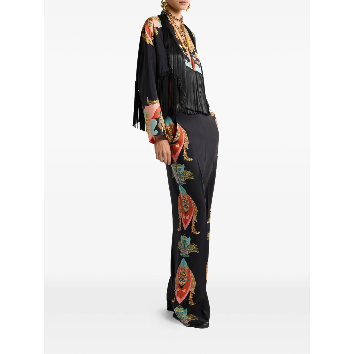 leafy paisley trousers - Img 3