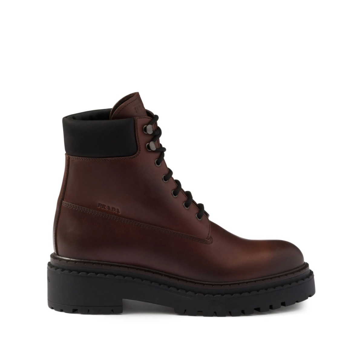 Leather and Re-Nylon booties