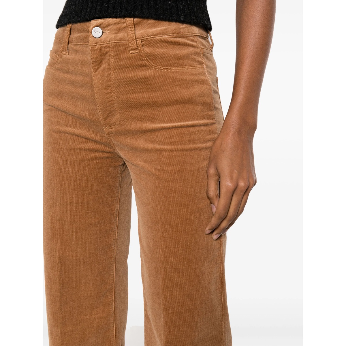 Leenah corduroy cropped trousers - Img 5