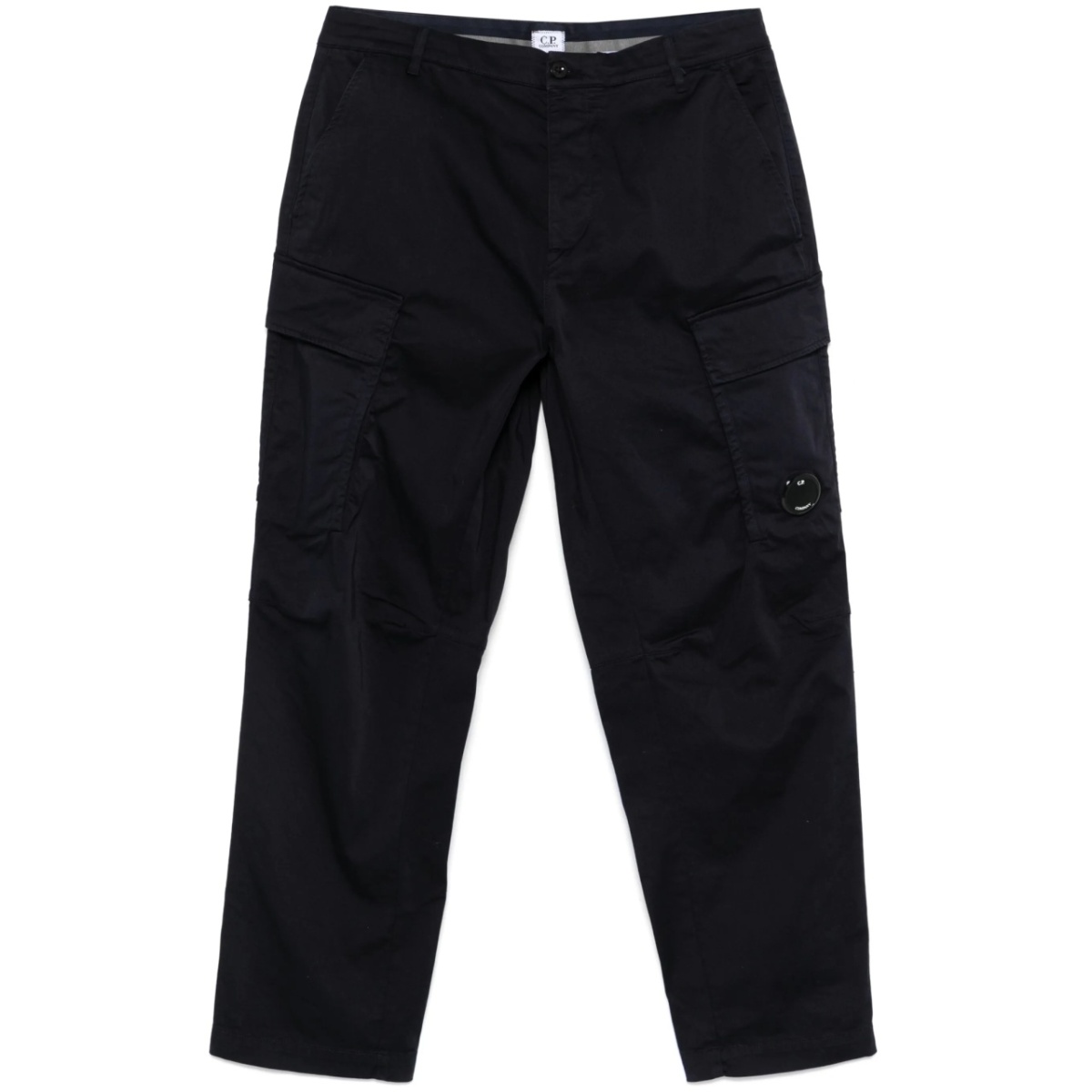 Lens-detail cargo trousers