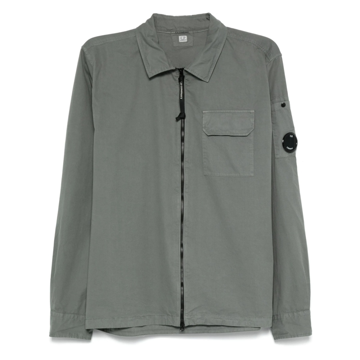 Lens-detail overshirt