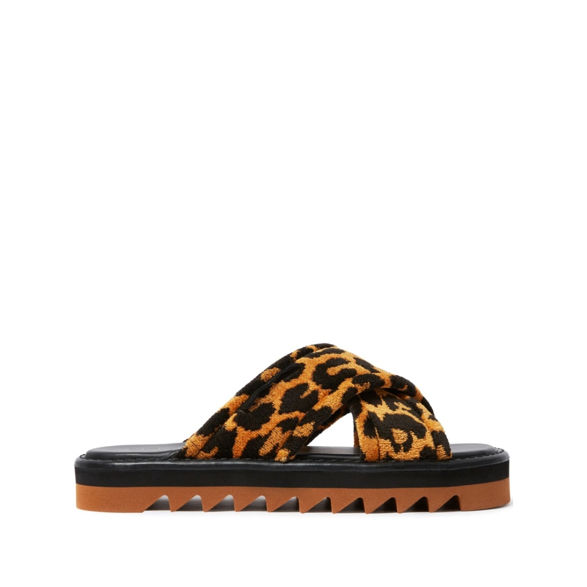 leopard-print slides