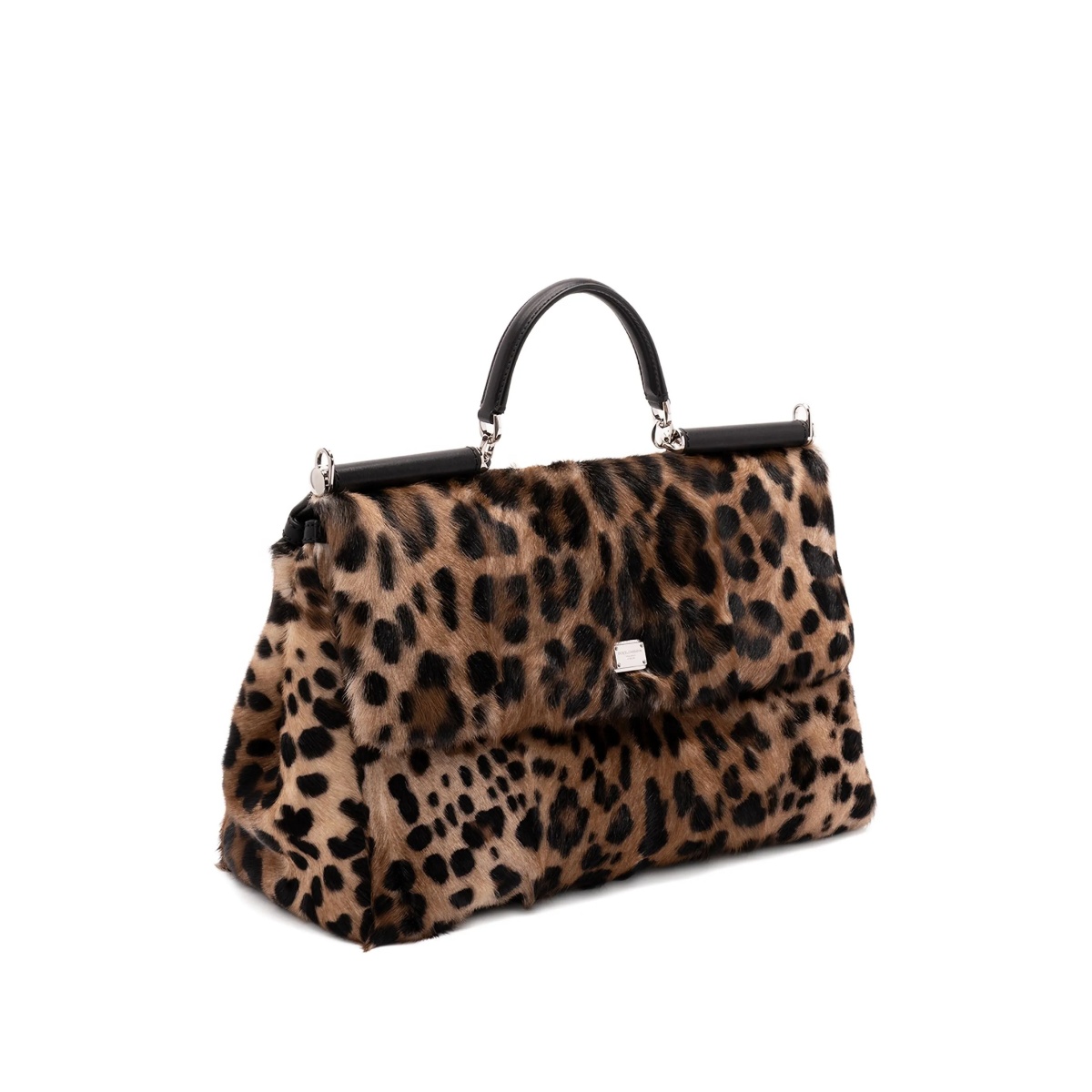 leopard-print tote bag - Img 3