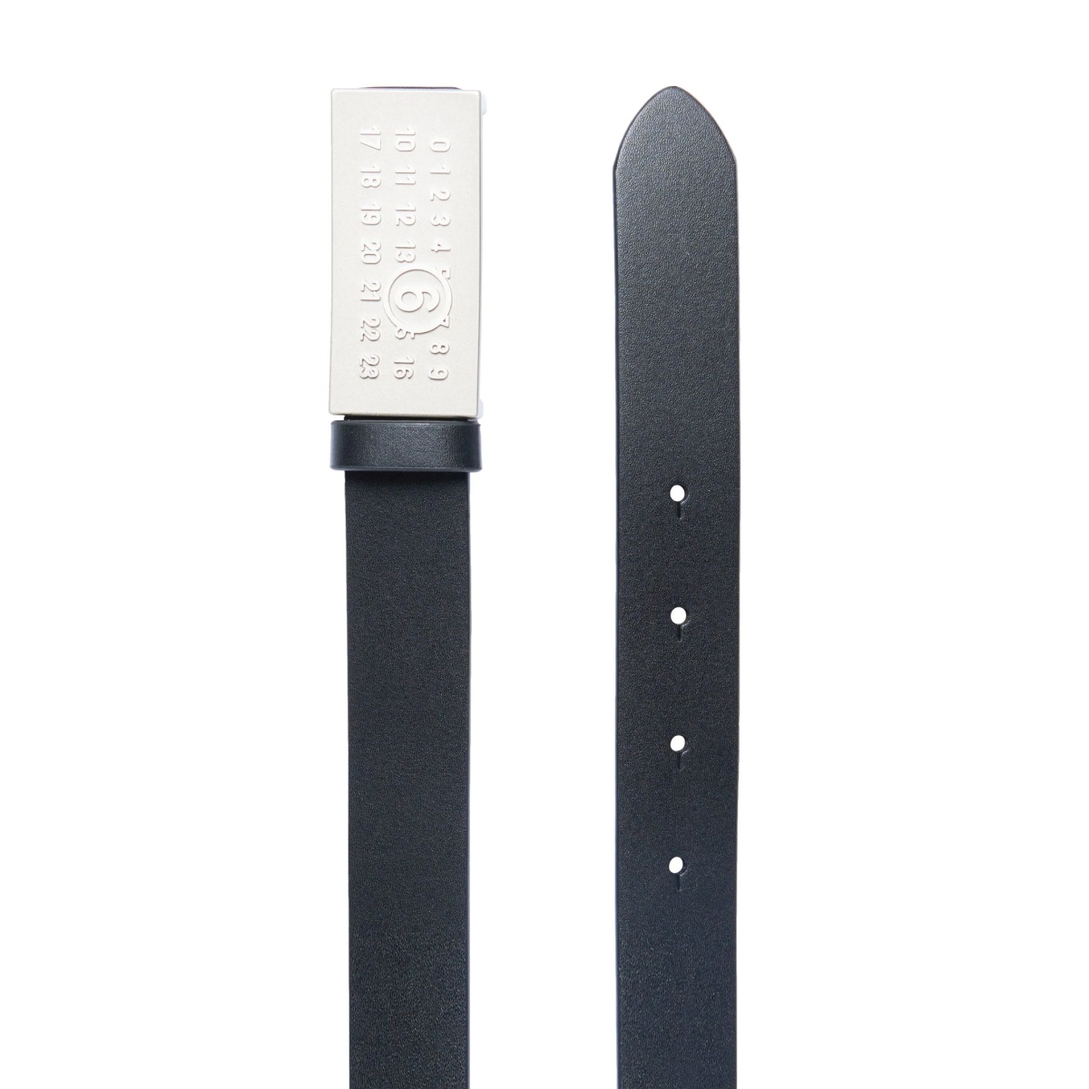 logo-buckle leather belt - Img 3