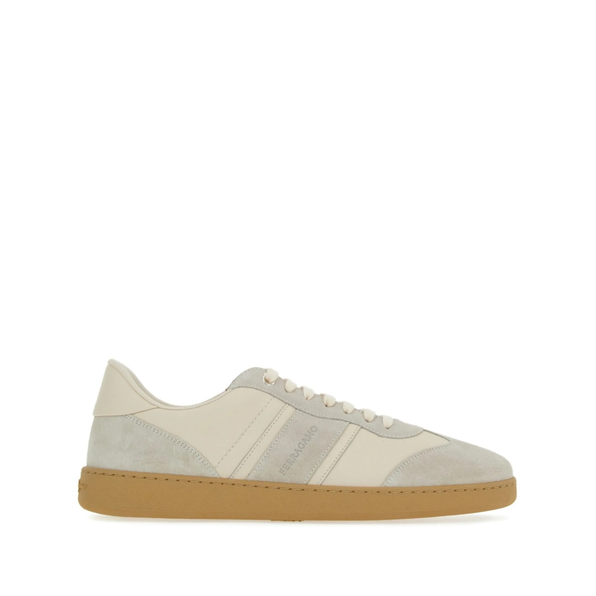 logo-debossed low-top sneakers