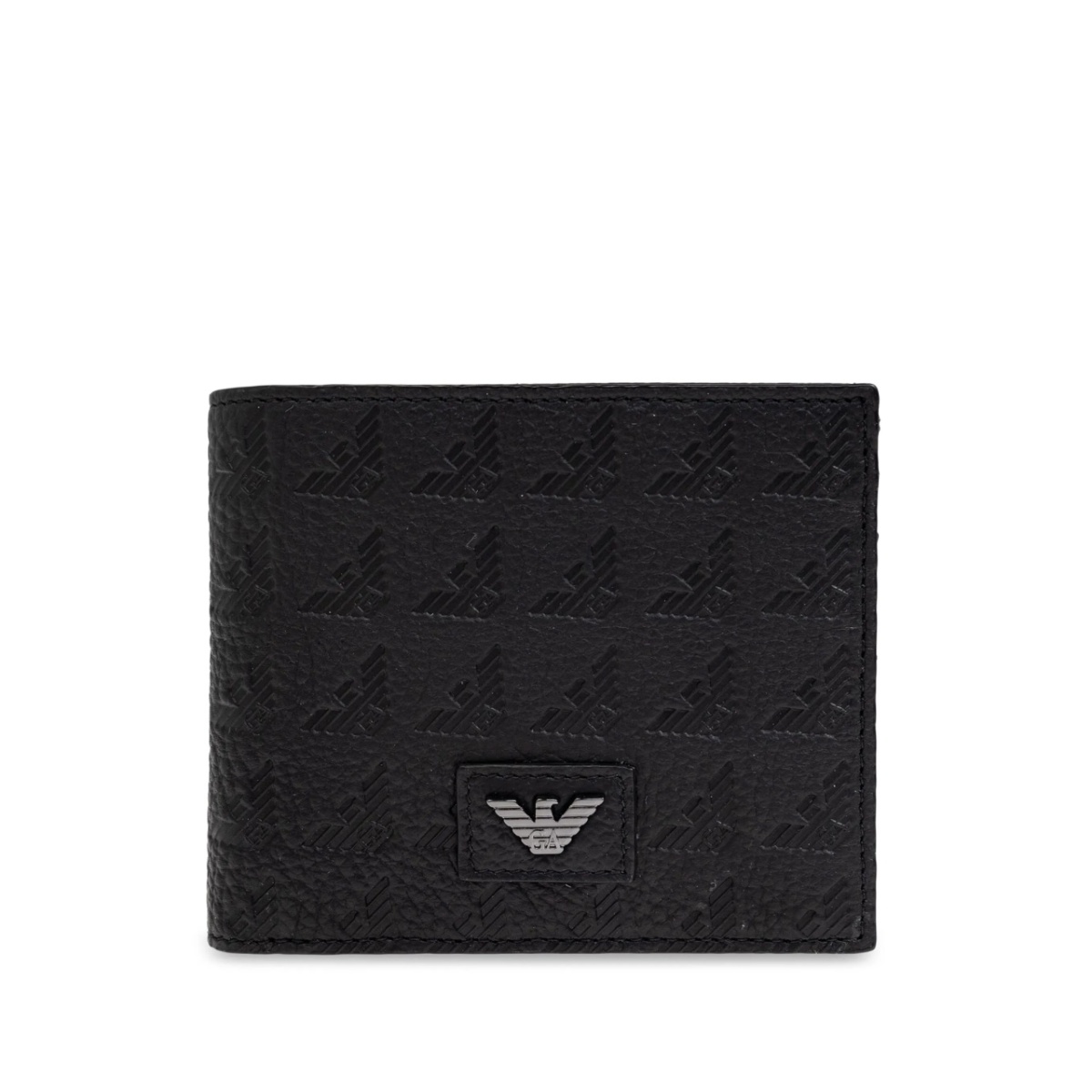 logo-debossed wallet