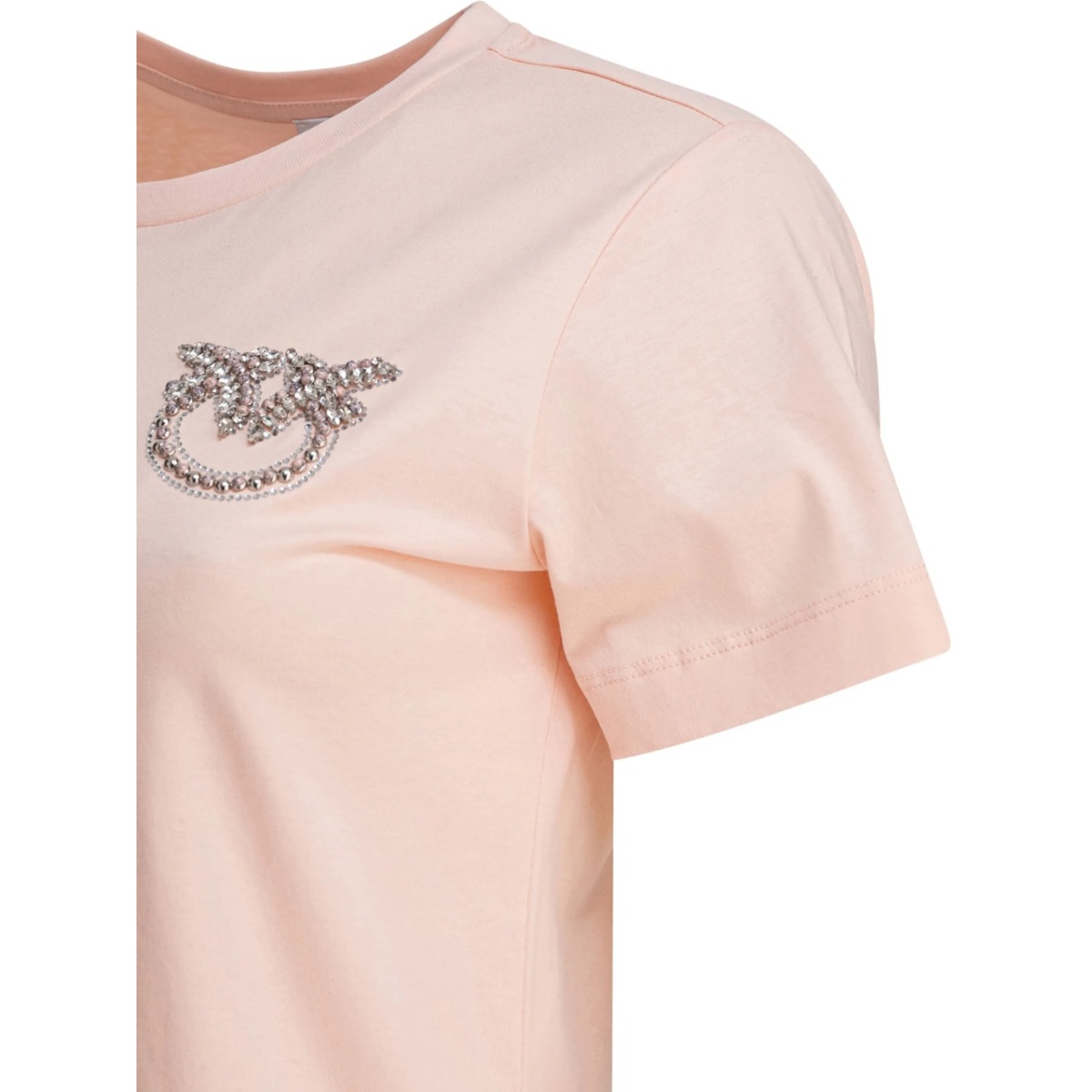 logo-embellished T-shirt - Img 4