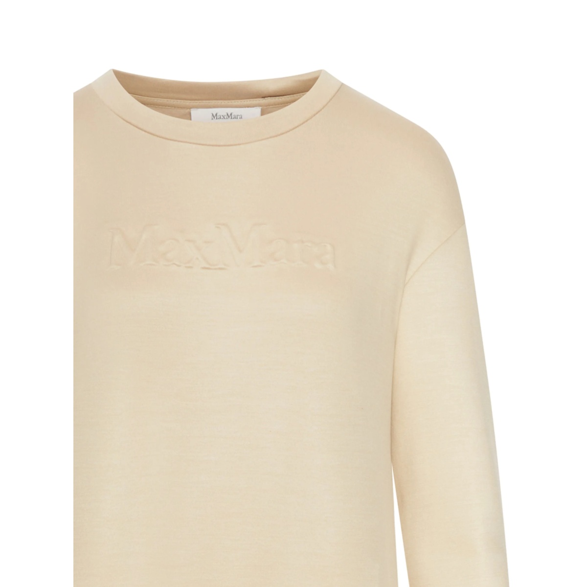 logo-embossed sweatshirt - Img 2