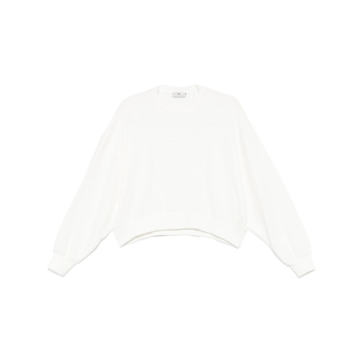 logo-embossed sweatshirt