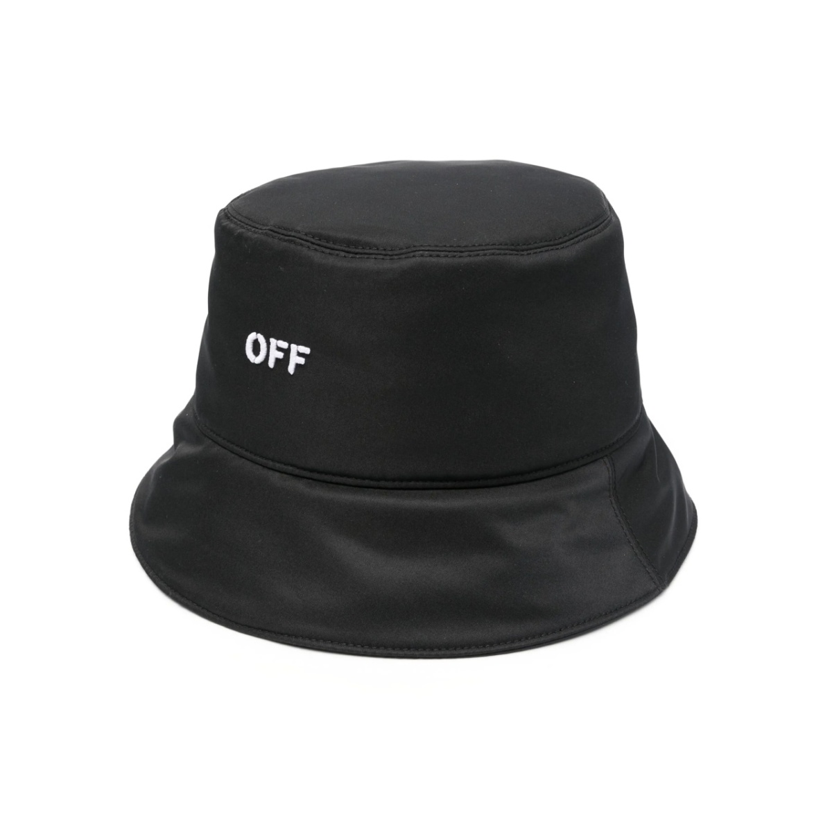 logo-embroidered bucket hat