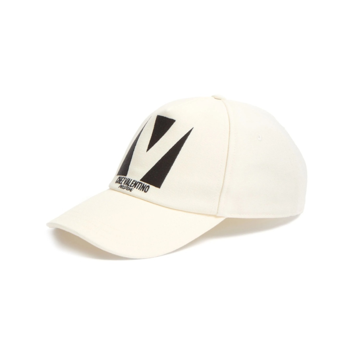 logo-embroidered cap