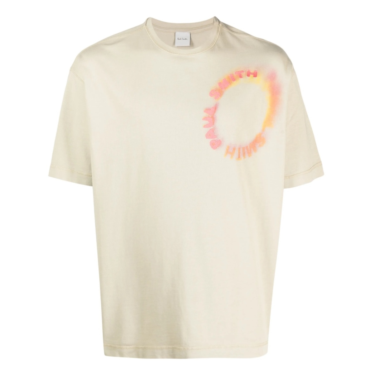 logo-embroidered cotton T-shirt