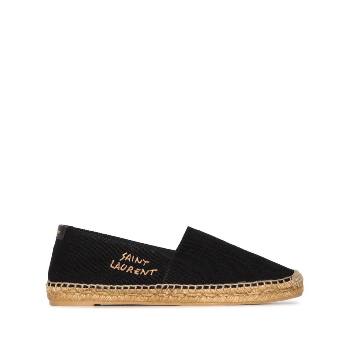 logo-embroidered espadrilles