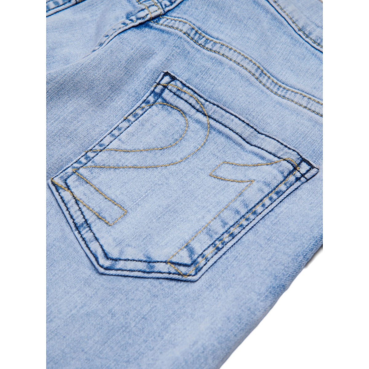 logo-embroidered five-pockets jeans - Img 4