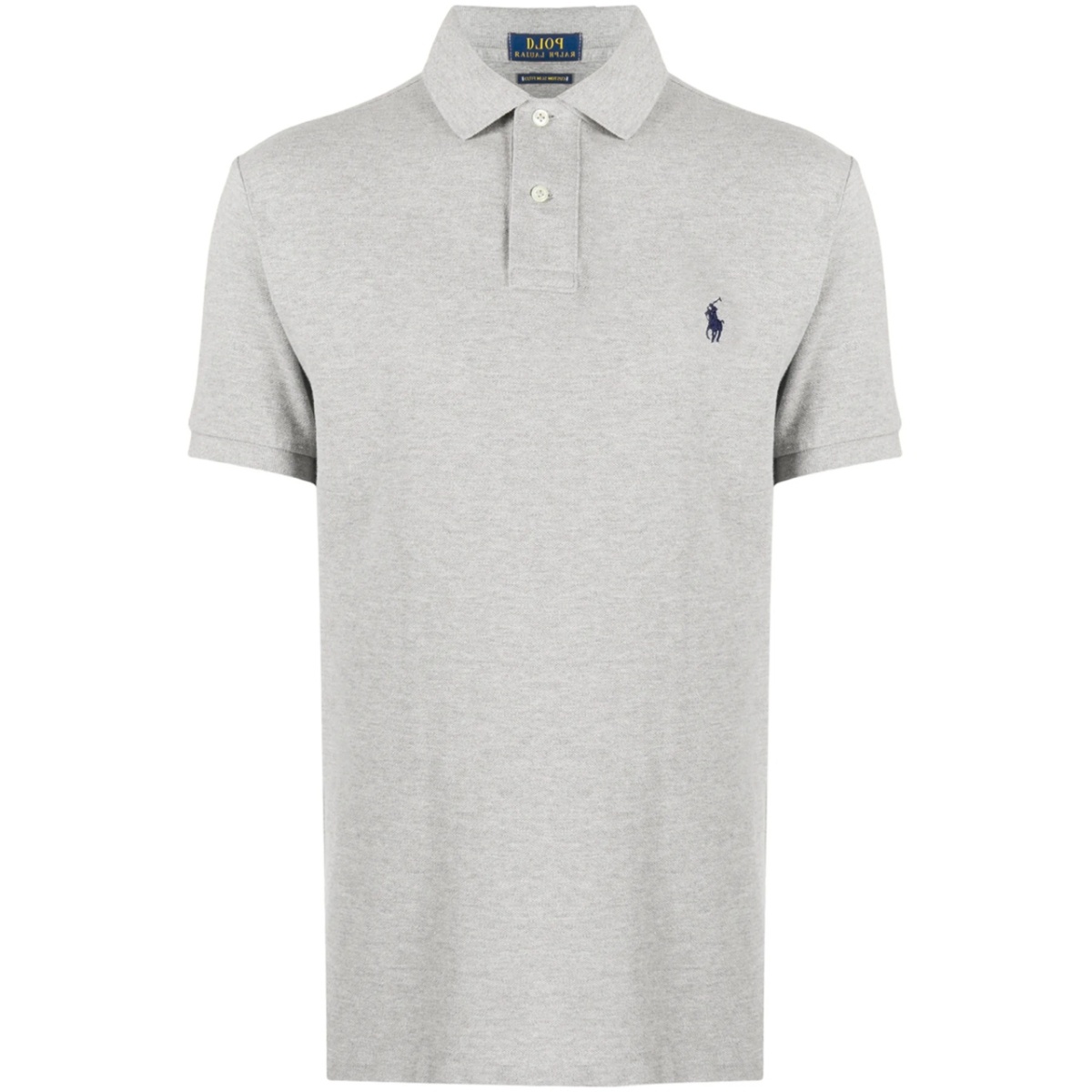logo embroidered polo shirt