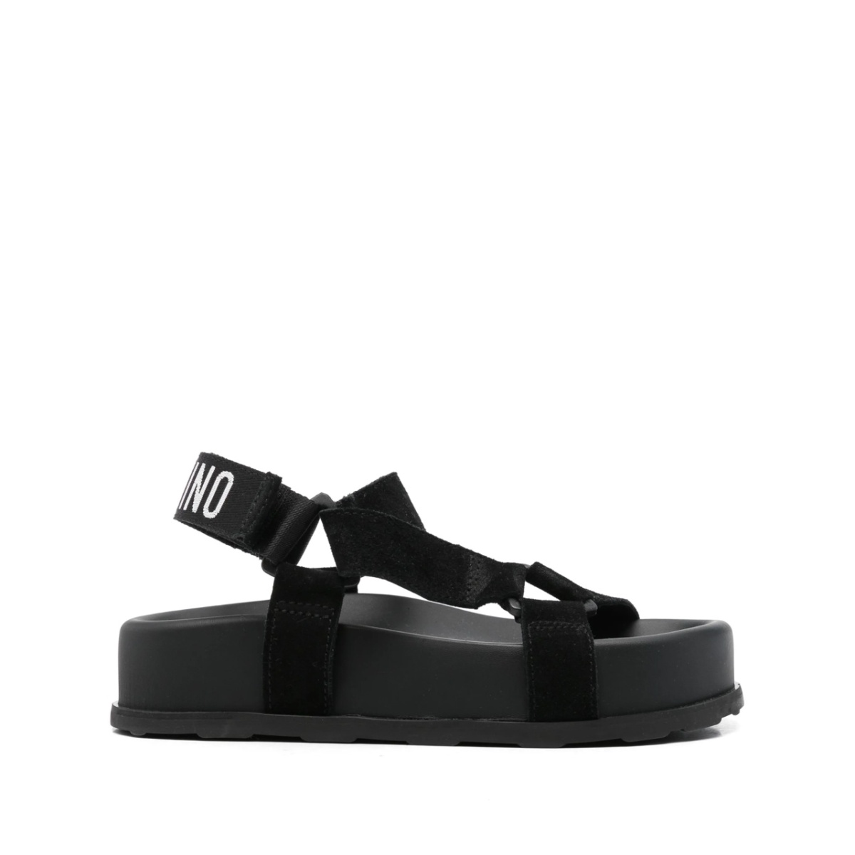 logo-embroidered sandals
