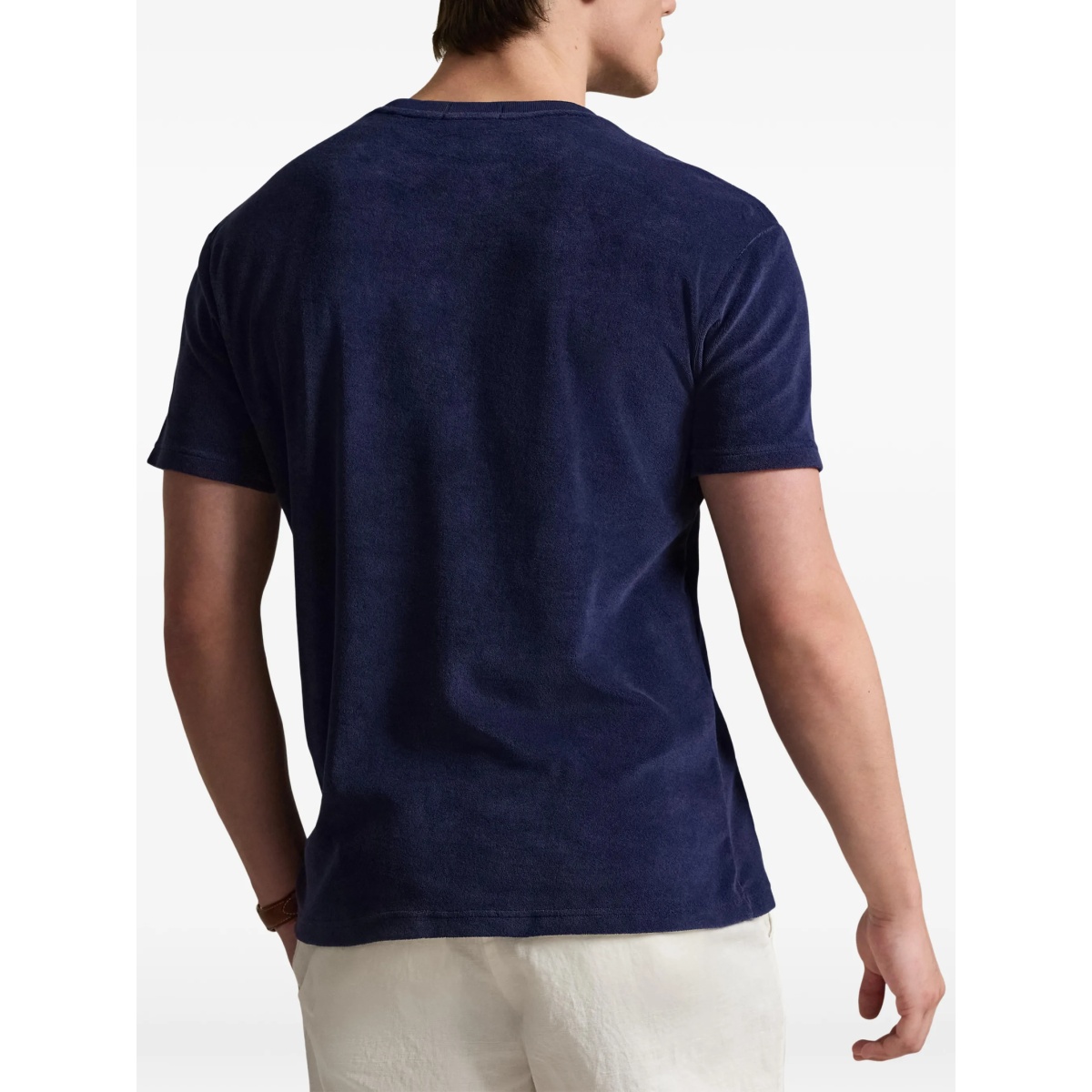 logo-embroidered T-shirt - Img 4