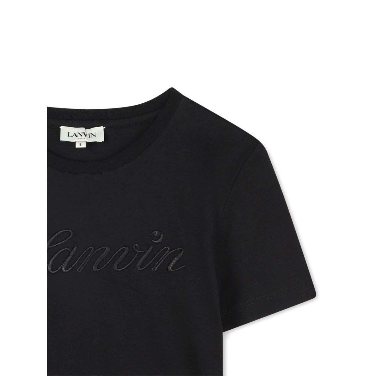 logo-embroidered T-shirt - Img 3