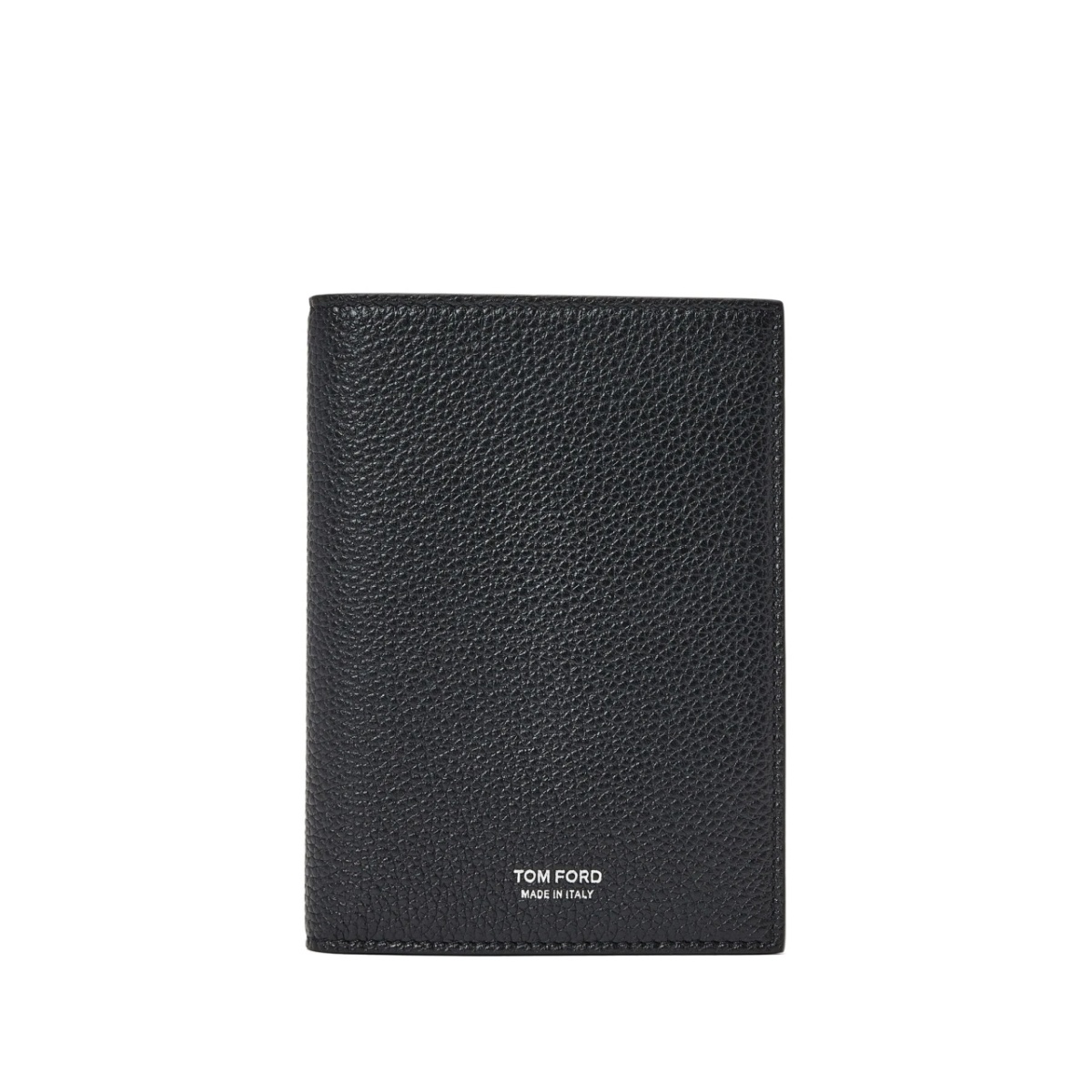 logo-lettering bi-fold leather cardholder