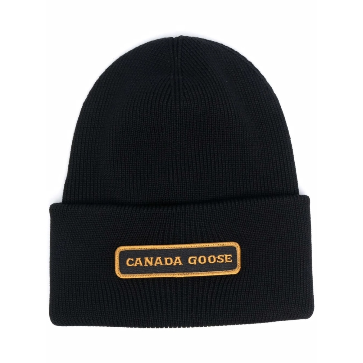 logo patch beanie