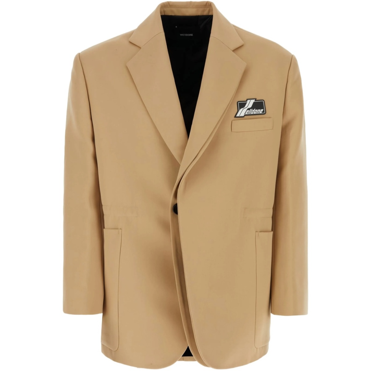 logo-patch blazer