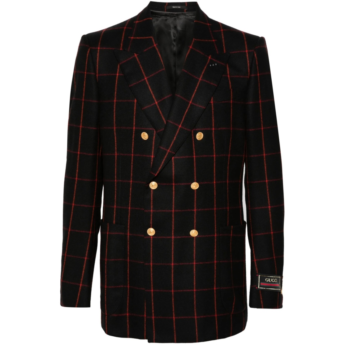 logo-patch blazer