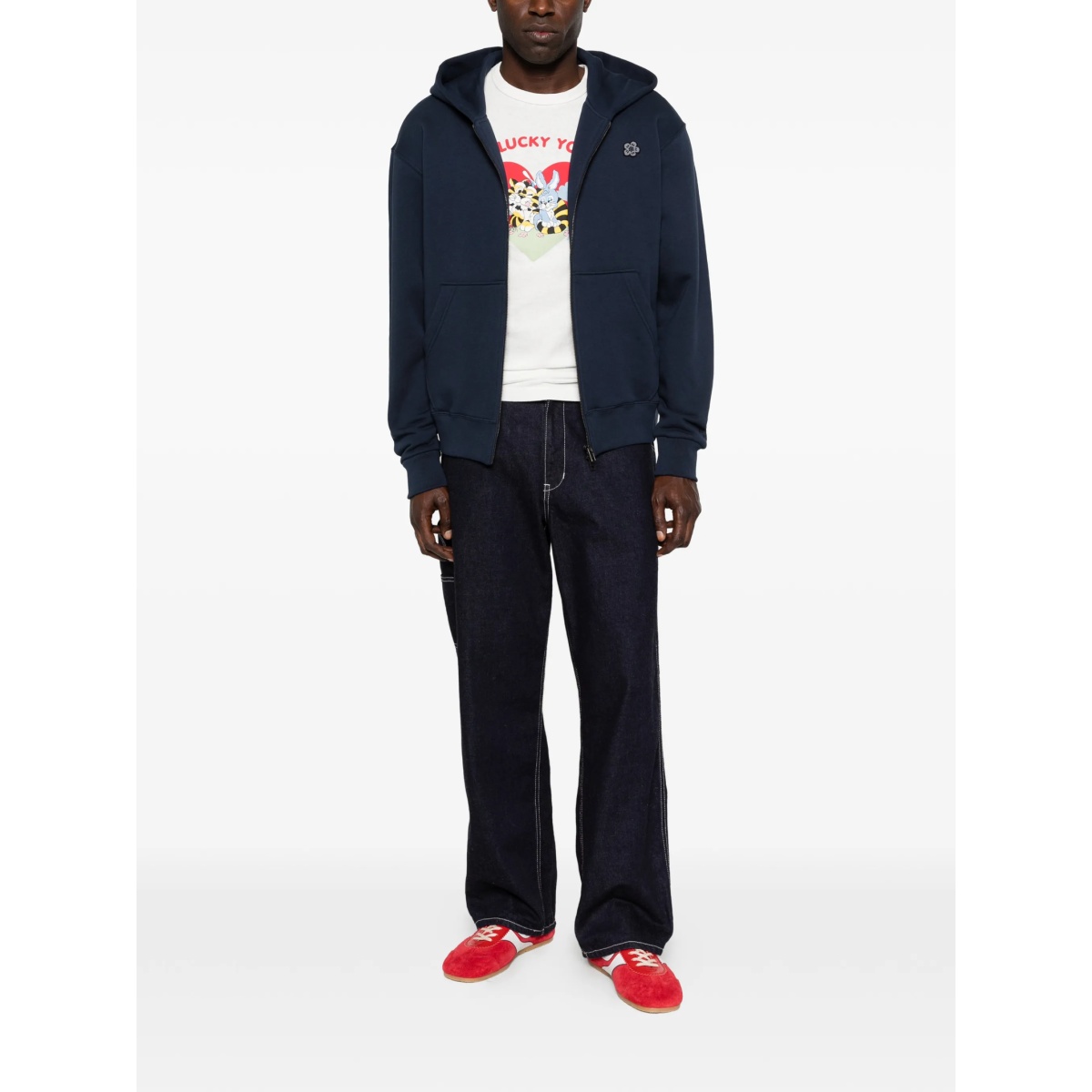logo-patch hoodie - Img 2