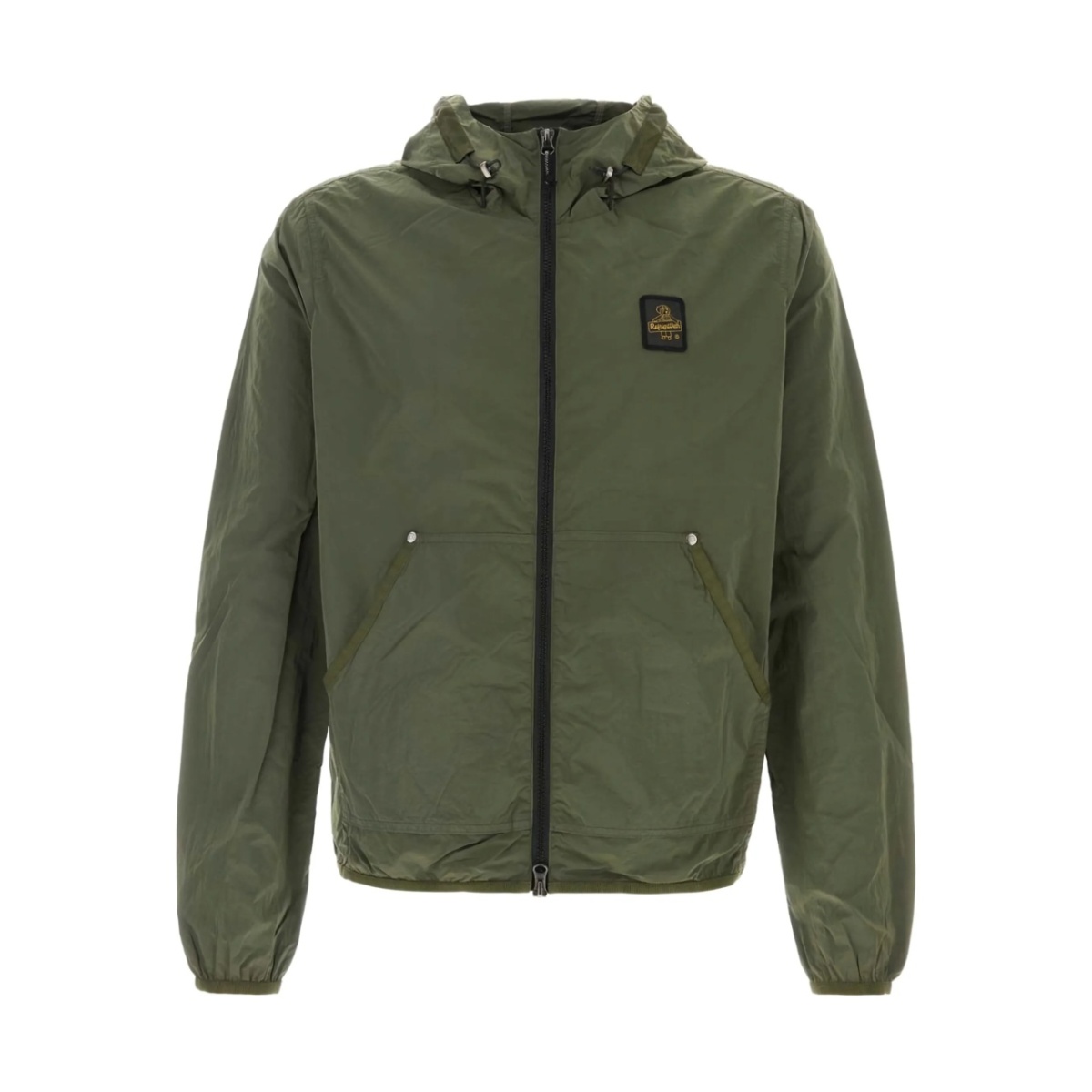 logo-patch jacket