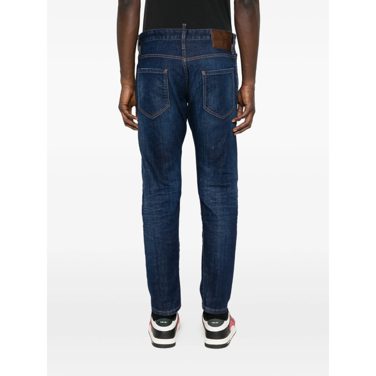 logo-patch jeans - Img 4