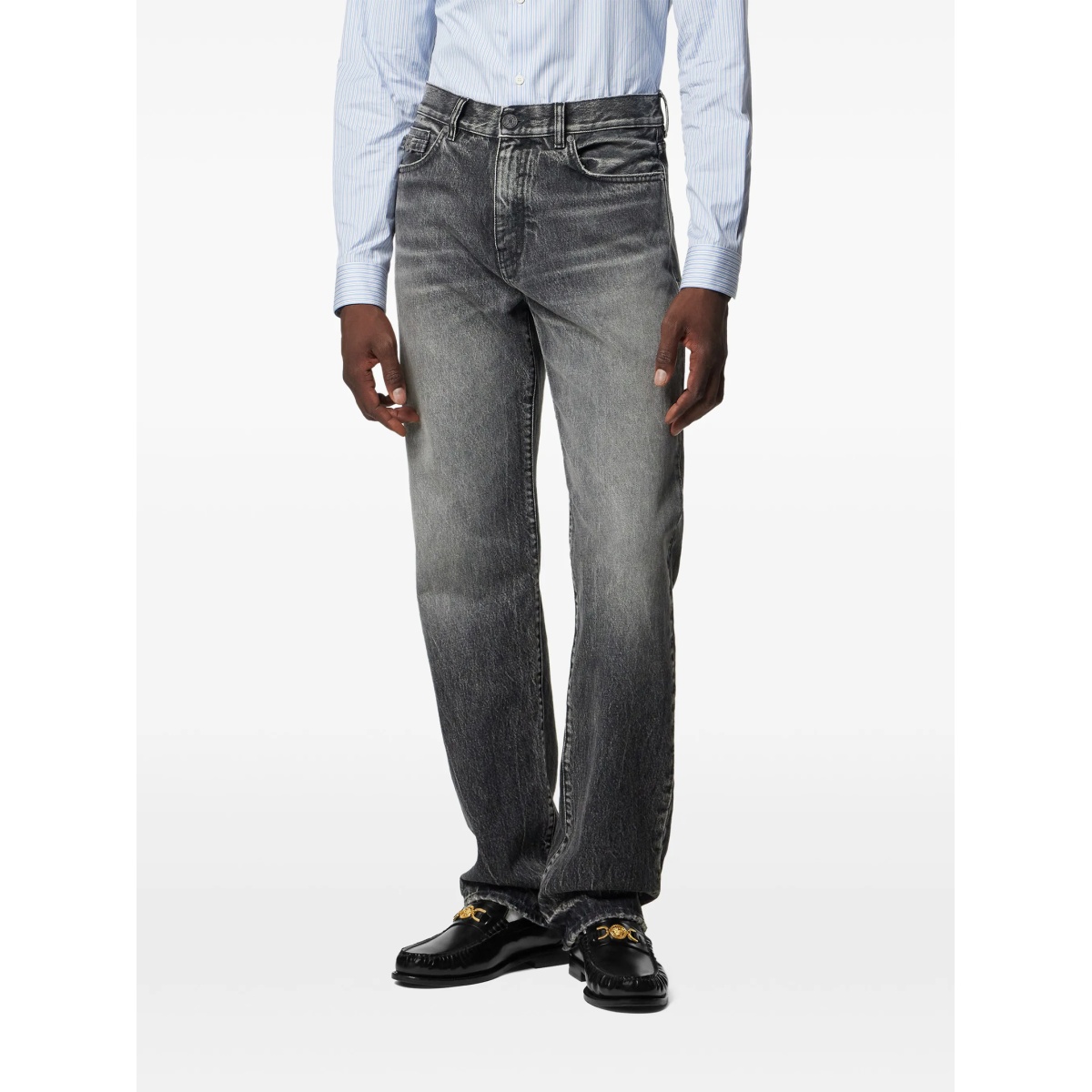 logo-patch jeans - Img 3