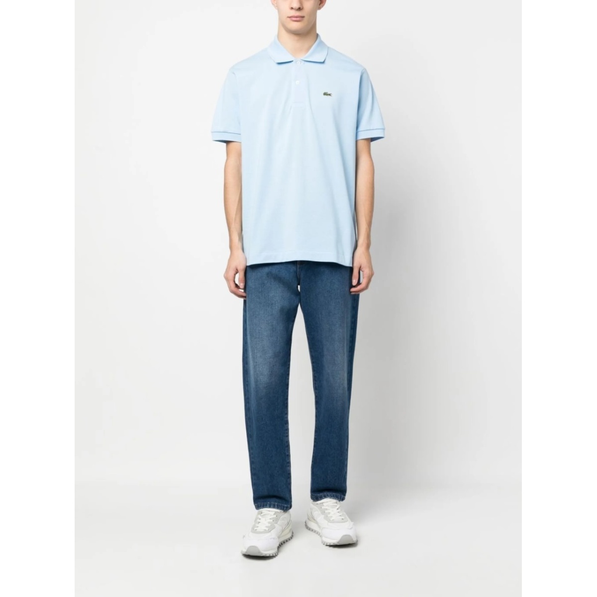 logo-patch polo shirt - Img 2