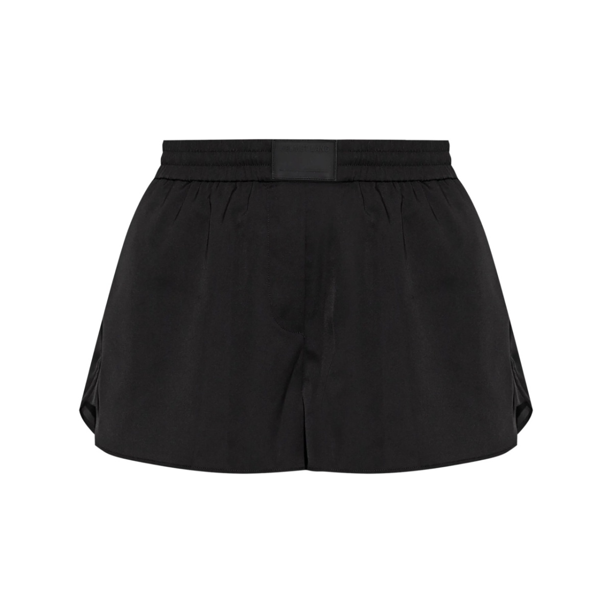 logo-patch shorts
